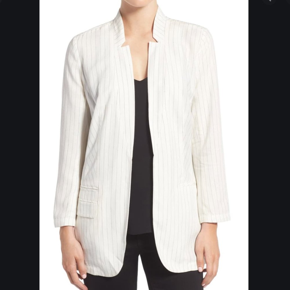 Trouve Pinstriped Blazer